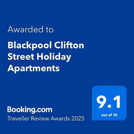 Blackpool Clifton Street Holiday Apartments Ngoại thất bức ảnh